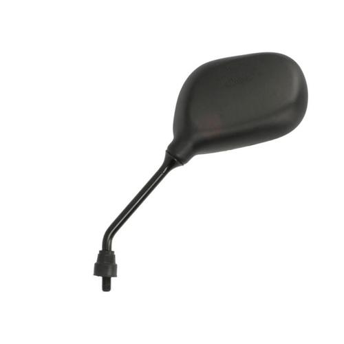 Left-Sided Motorcycle Mirror – Black M10x1.25mm Thread, Right-Handed, Road Approved