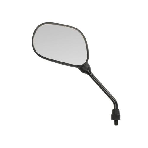 Left-Sided Motorcycle Mirror – Black M10x1.25mm Thread, Right-Handed, Road Approved