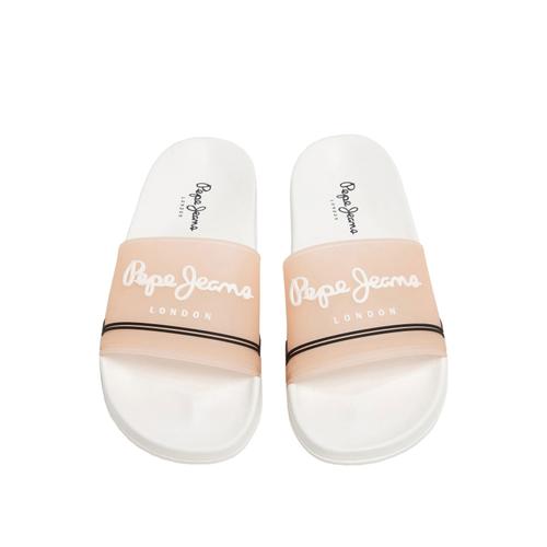 Women’s Anatomical Sliders with Transparent TPU Upper