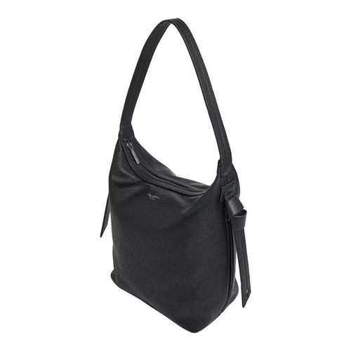 Women's Caddy Code Shoulder Bag with Zip Closure & Embossed Logo