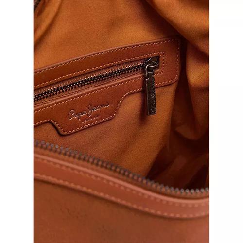 Women's Caddy Code Shoulder Bag with Zip Closure & Embossed Logo