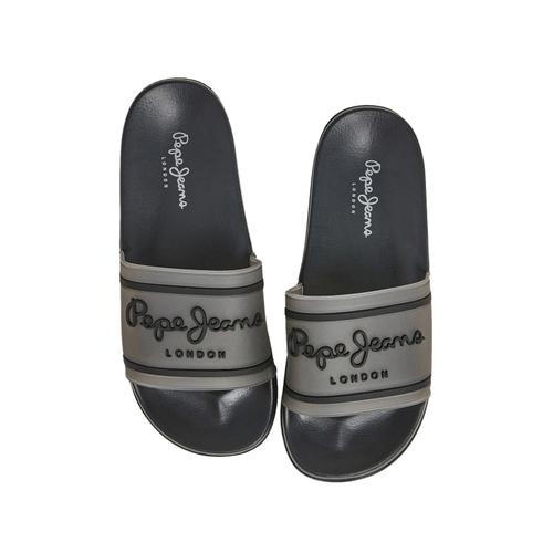 Women’s Translucent Slides with Anatomical Sole and Embossed Logo