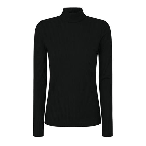 Women's Flory Long Sleeve Top with Ribbed design & High Neck