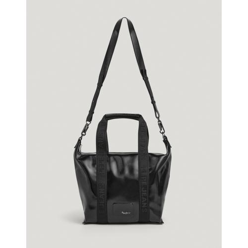 Women’s Chelsea Glossy Crossbody Bag with Adjustable Strap