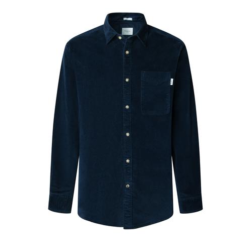 Men’s Clayton Shirt with Button Closure and Long Sleeves