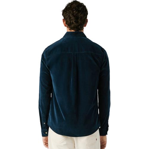 Men’s Clayton Shirt with Button Closure and Long Sleeves