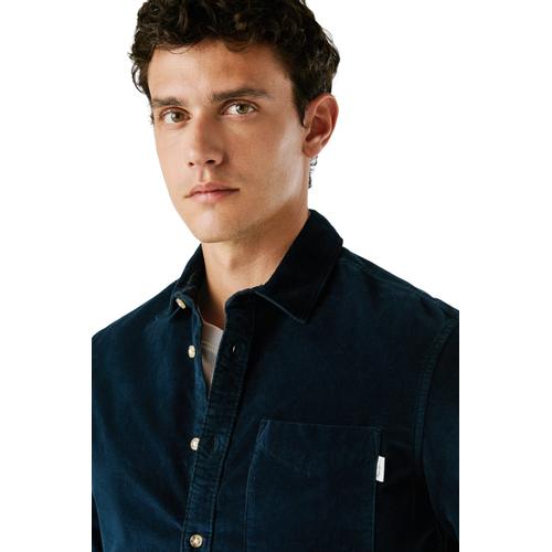 Men’s Clayton Shirt with Button Closure and Long Sleeves