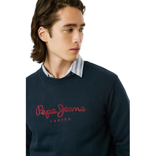 Men’s Macbeth Cotton Blend Sweatshirt with Logo Chest Design