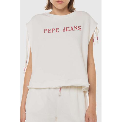 Women's Kendall Sleeveless Sweatshirt with Logo Embroidery