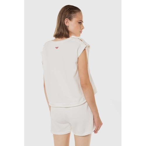 Women's Kendall Sleeveless Sweatshirt with Logo Embroidery