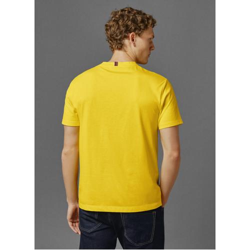 Unisex Red Bull Racing Printed T-Shirt with Crew Neck and Logo Detail