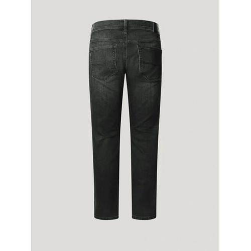 Men’s Track Jeans with Slim Fit and Zip Closure