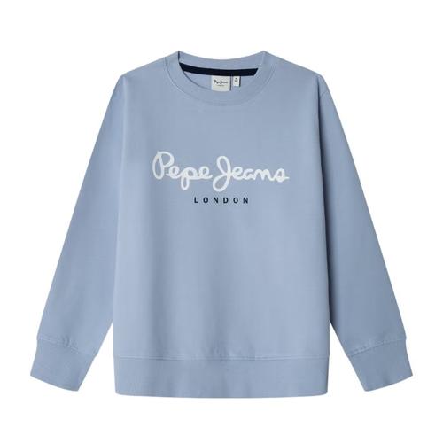 Kids' Art Regular Fit Cotton Sweatshirt with Front Logo Print