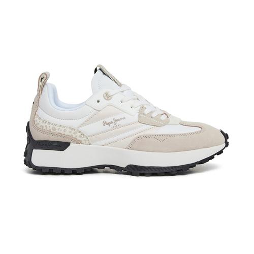 Women’s Lucky Print Sneakers with Lace-Up Closure