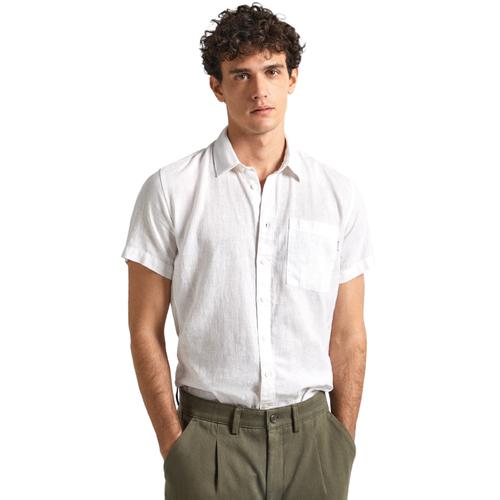 Chemise pour hommes Paige avec manches courtes, fermeture à boutons et poche poitrine