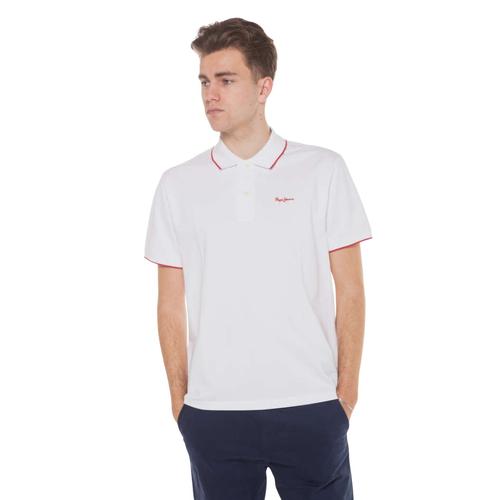 Herren Hans Baumwoll-Poloshirt mit gesticktem Logo