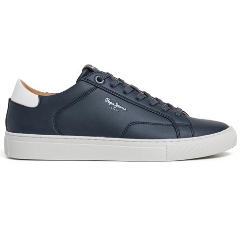 Men’s Joe Basic Sneakers with Lace-Up Closure, Logo Detail & Rubber Sole