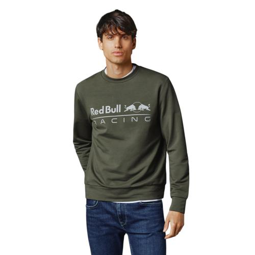 Unisex Red Bull Racing Rundhals-Sweatshirt mit Gummi-Logo-Aufdruck