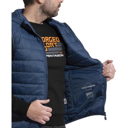 Men's Aurora Padded Hooded Vest Jacket