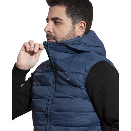 Men's Aurora Padded Hooded Vest Jacket