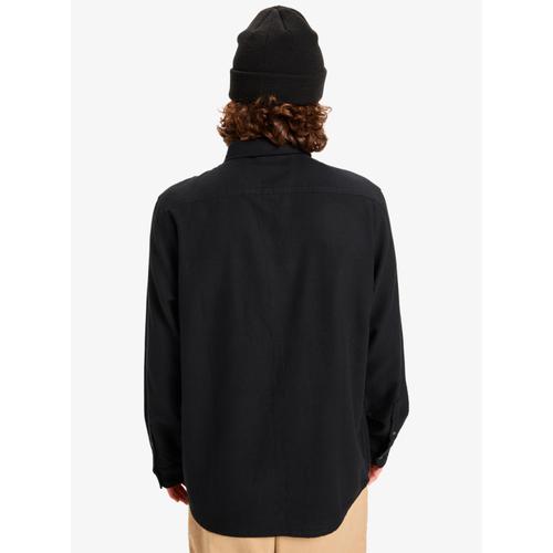 Men's Motherfly Solid Long Sleeve Shirt with Button Closure