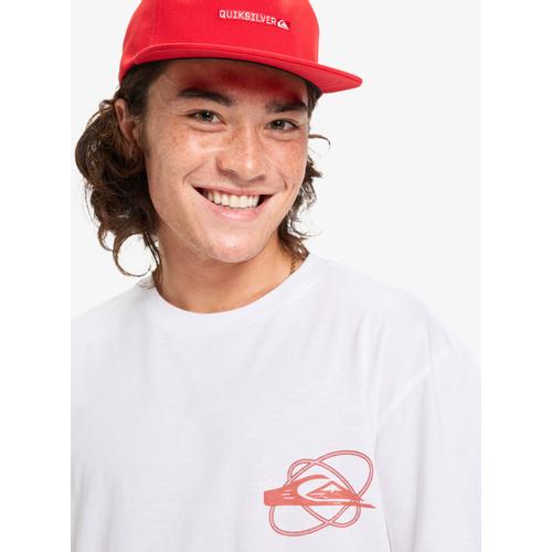 Men's Ev Waves Festival Short Sleeve T-Shirt with Screen Print on Chest