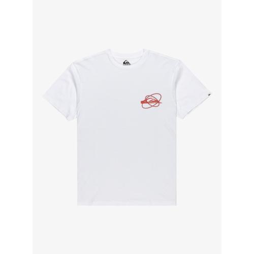 Men's Ev Waves Festival Short Sleeve T-Shirt with Screen Print on Chest