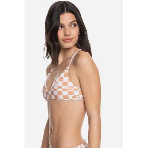 Women's Check It Triangle Bikini Top