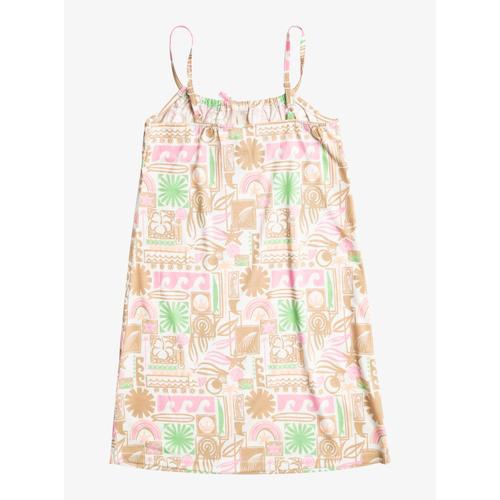 Girls' Party All The Time Strappy Flared Jersey Dress