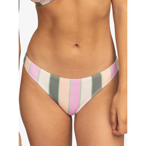 Women's Vista Stripe Medium Coverage Low Waist Bikini Bottoms