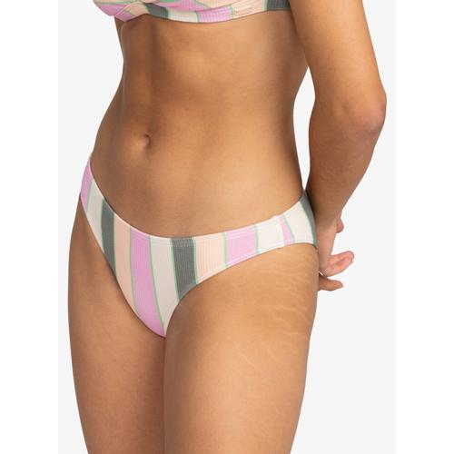 Women's Vista Stripe Medium Coverage Low Waist Bikini Bottoms