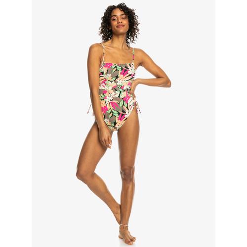 Women's Printed Beach Classics Cross Back One-Piece Swimsuit