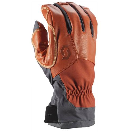 Unisex Gloves Explorair Tech - Dark Grey-Burnt Orange