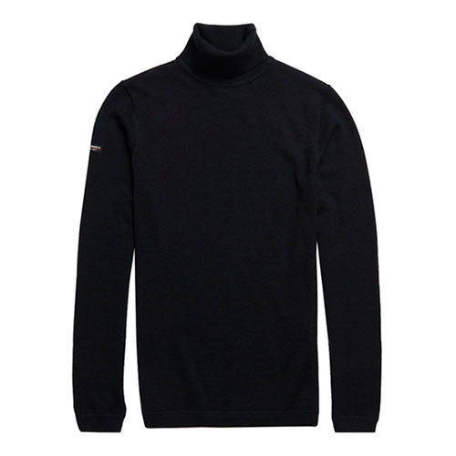 Superdry Men's Edit Merino Roll Neck Blouse PN: M6100015A - Picture 5 of 5