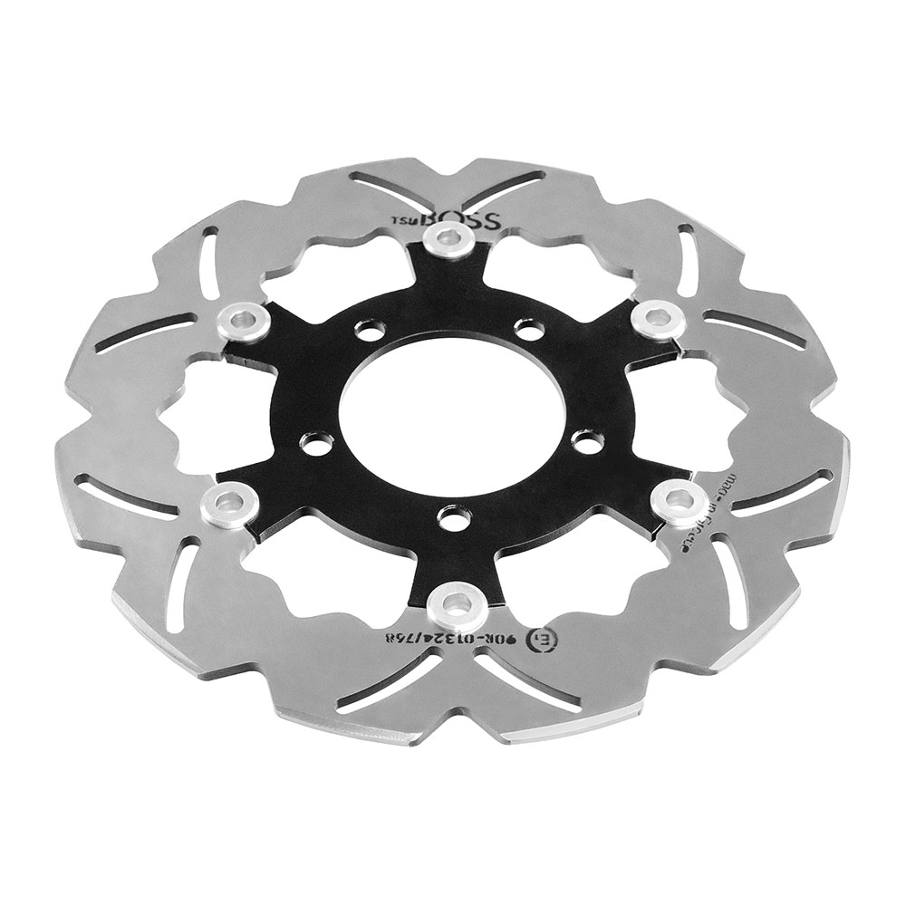 Tsuboss Front Brake Disc compatible with Kawasaki ZX6R Ninja 636