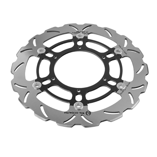 Tsuboss Tsuboss Front Brake Disc compatible with Suzuki DRZ 400 Series (0009) STX55D Wave2Open