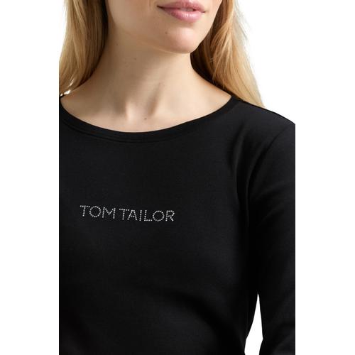 Women's Three-Quarter Sleeves Top with Crew Neck