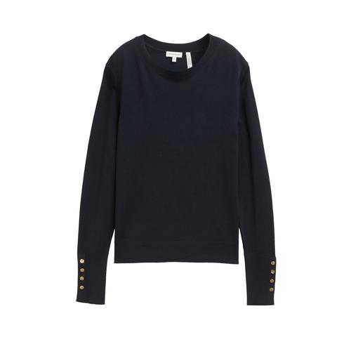 Women's Knitted Jumper with Button Details