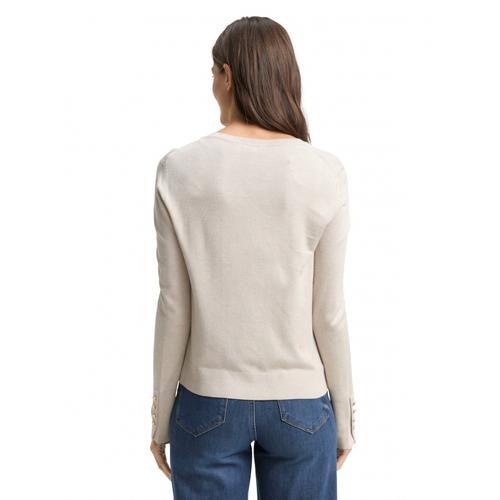 Women's Knitted Jumper with Button Details