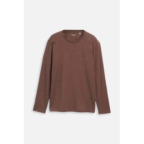 Men's Long-Sleeve Τ-Shirt with Chest Print