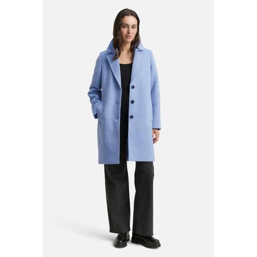 Women's Wool Coat with Slit Pockets