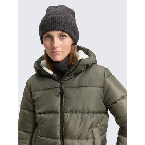 Women's Ribbed Knitted Beanie