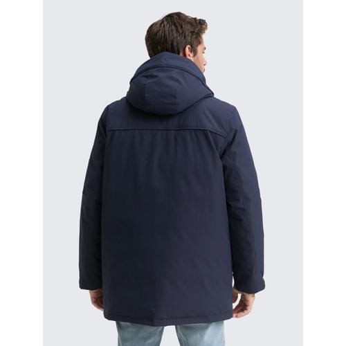 Men's Parka Jacket with Removable Hood
