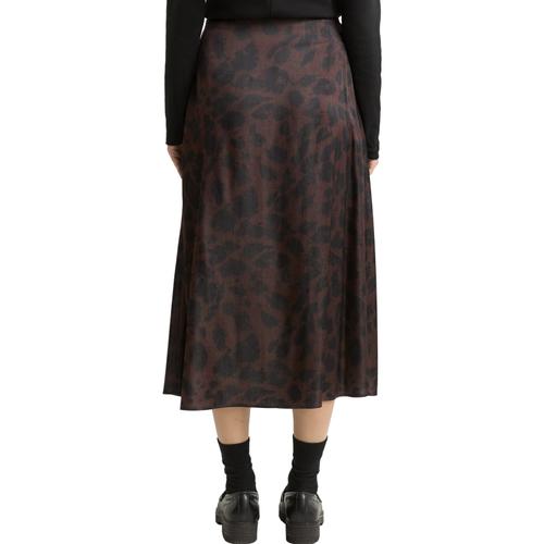 Women's Midi Skirt with Concealed Zip