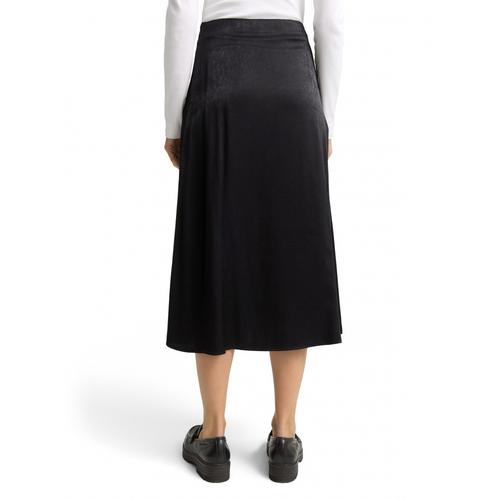Women's Midi Skirt with Concealed Zip