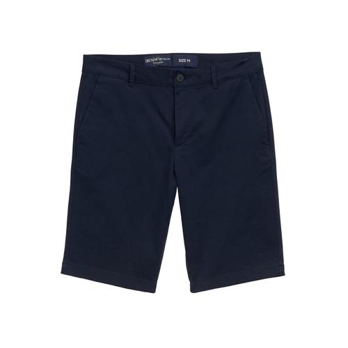 Men's Chino Shorts with Button & Zipper Closure