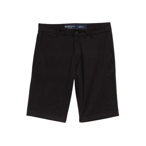 Men's Chino Shorts with Button & Zipper Closure