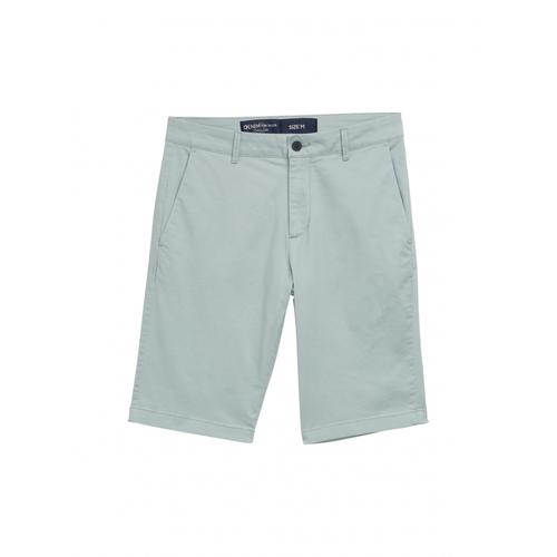 Men's Chino Shorts with Button & Zipper Closure