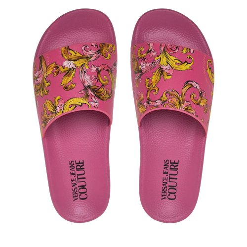 Women's Shelly Sliders with Barocco Print