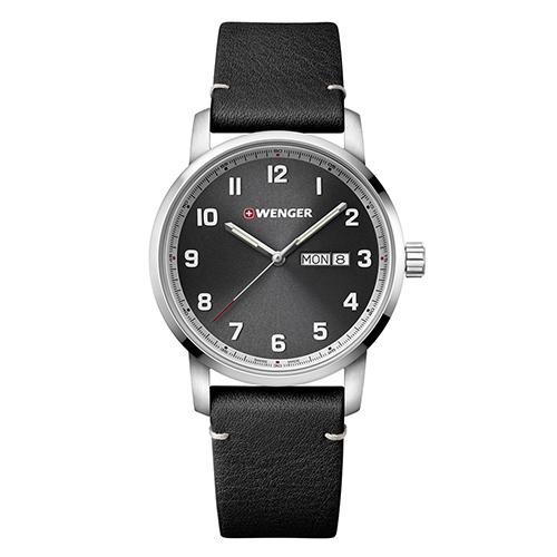 Wenger Men's Attitude - Swiss Made Analogue Quartz Stainless Steel Watch 01.1541.116